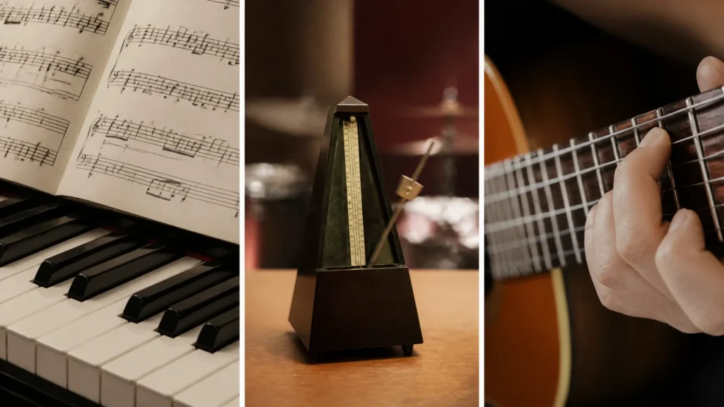 Les concepts de base de la musique : hauteur, rythme et harmonie sans aucun texte