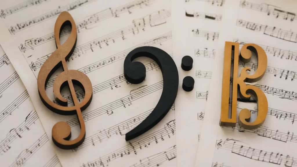 Quelles sont les trois clés les plus utilisées en musique ?