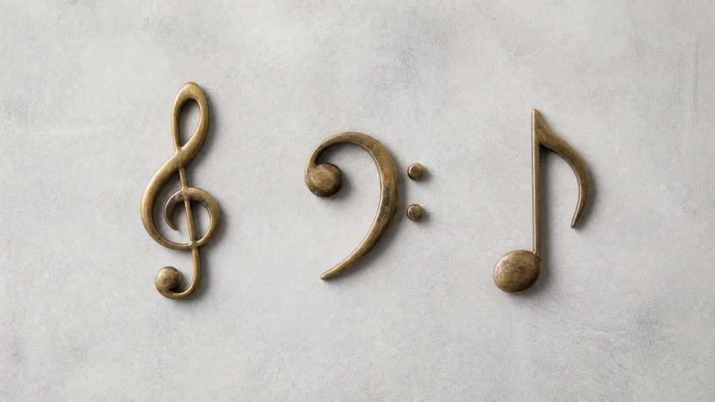 Quelles sont les trois clés les plus utilisées en musique ?