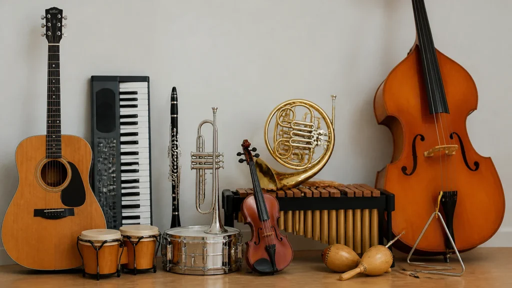 Comment classer les instruments de musique selon leur fonctionnement